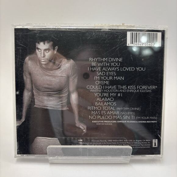 Enrique by Enrique Iglesias (CD, Nov-1999, Interscope (USA)) - Picture 2 of 5